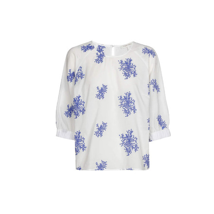 Marie Mero chemisier blanc