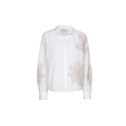 Marie Mero chemisier blanc