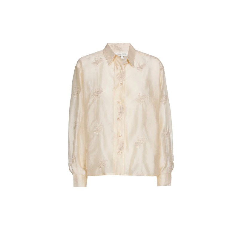 Marie Mero chemisier ecru 1