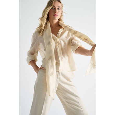 Marie Mero sjaal beige