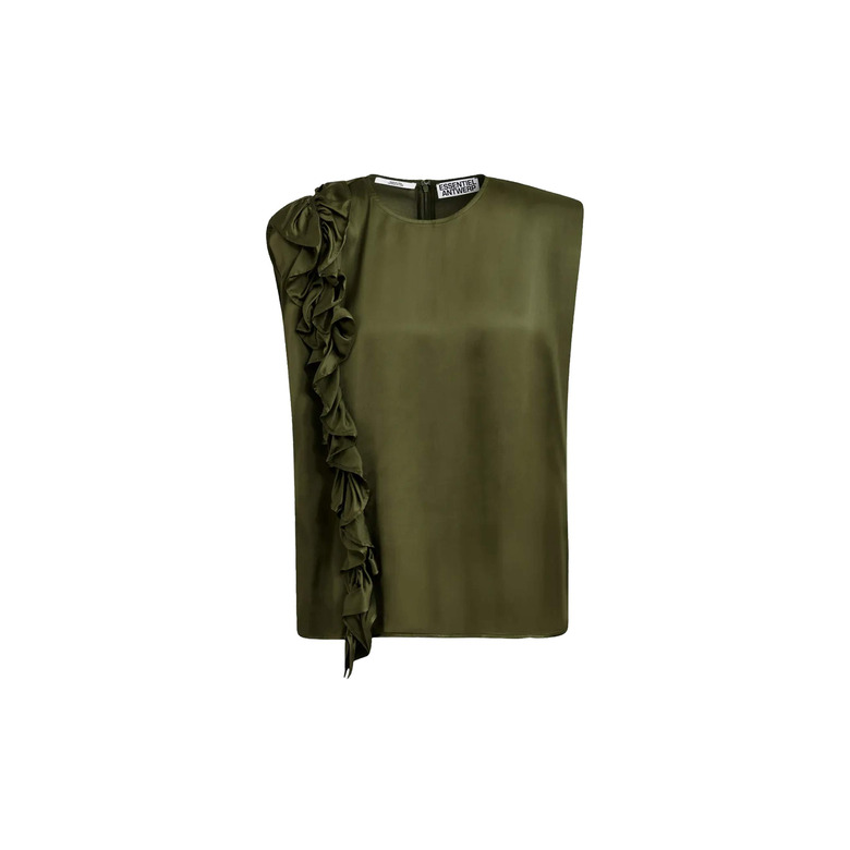 Essentiel blouse groen 1