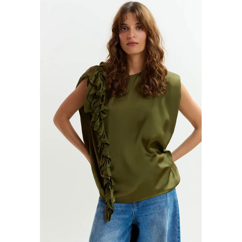 Essentiel blouse groen 2