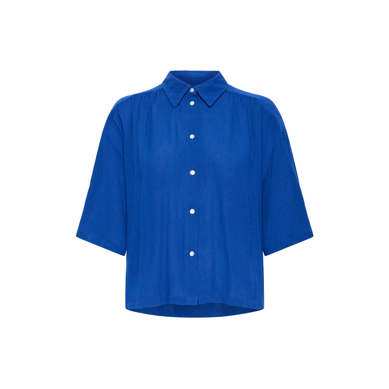 Ichi blouse blauw 1