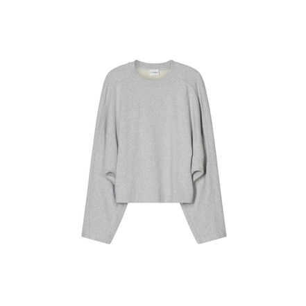 Closed sweater grijs