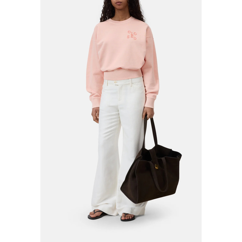 Closed sweater roze 2