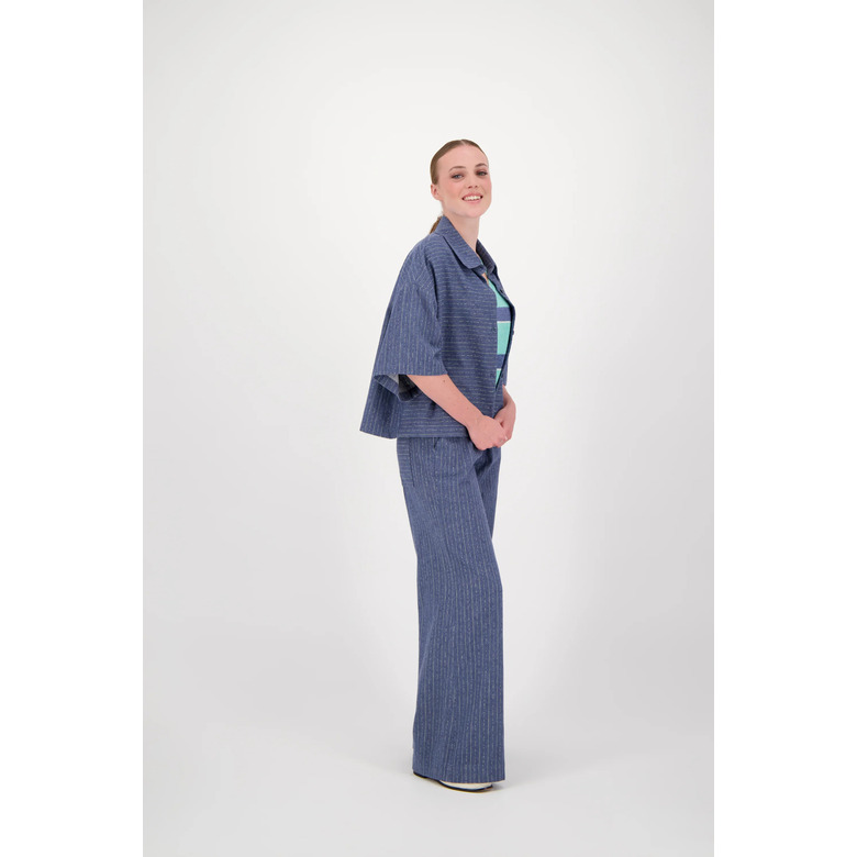 Hampton Bays vest blauw 2