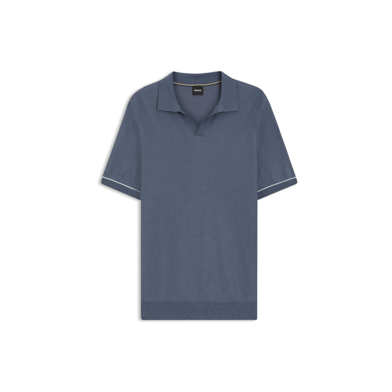 Boss polo blauw 1