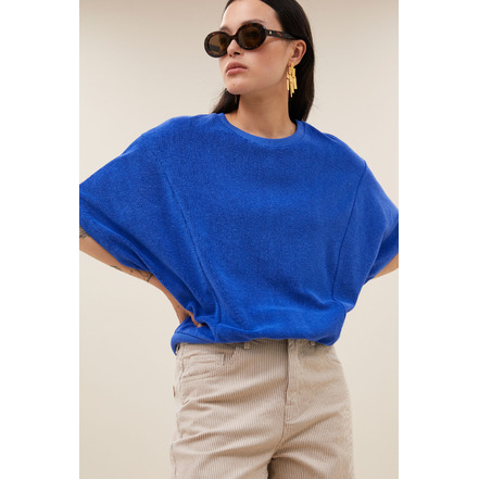 By-bar sweater blauw