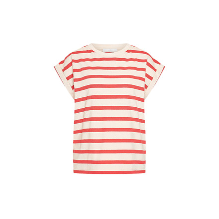 By-bar t-shirt rood