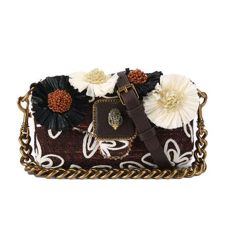 Kurt Geiger sac bandoulière brun