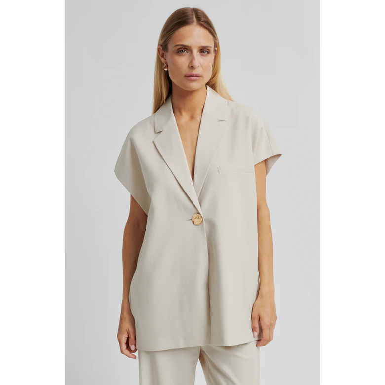 Second Female blazer lightbrown 2