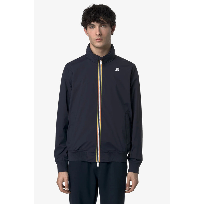 K-way jas blauw 2