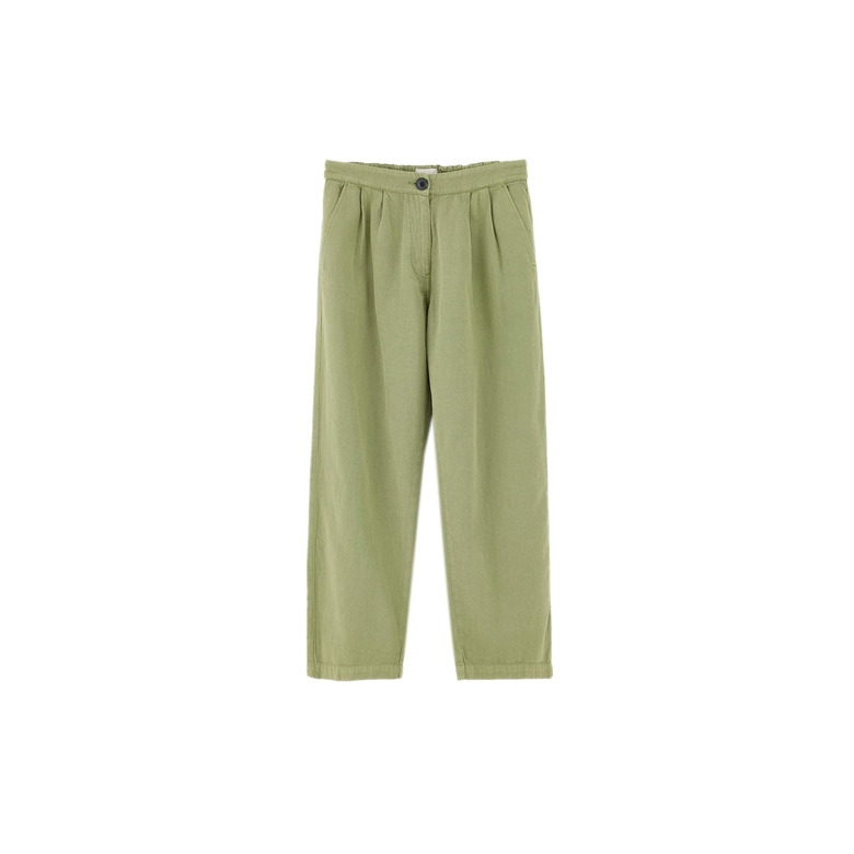 Bellerose trousers green 1