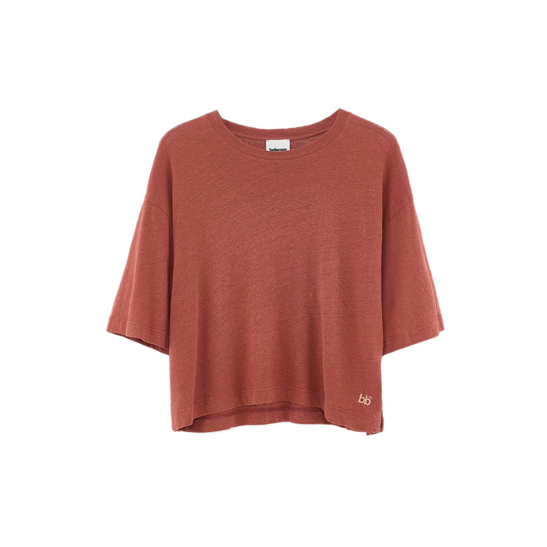 Bellerose t-shirt brun 1
