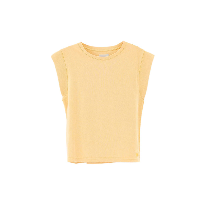 Bellerose t-shirt jaune 1