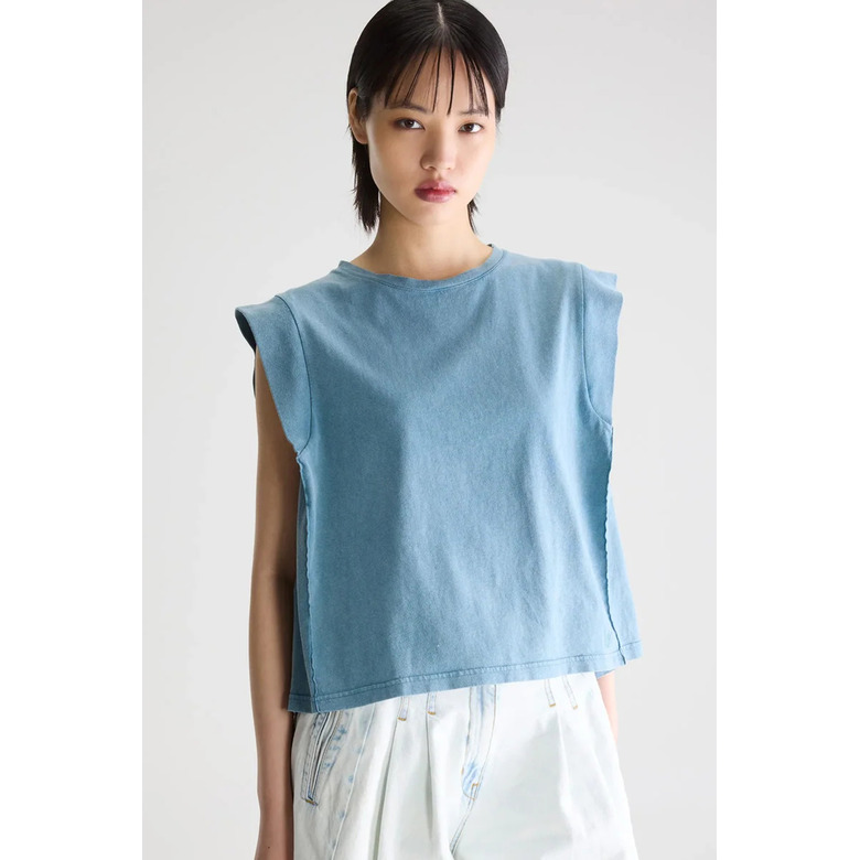 Bellerose t-shirt jaune 2