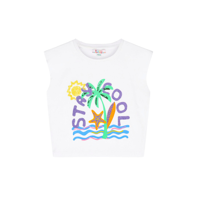 Blue Bay t-shirt blanc 1
