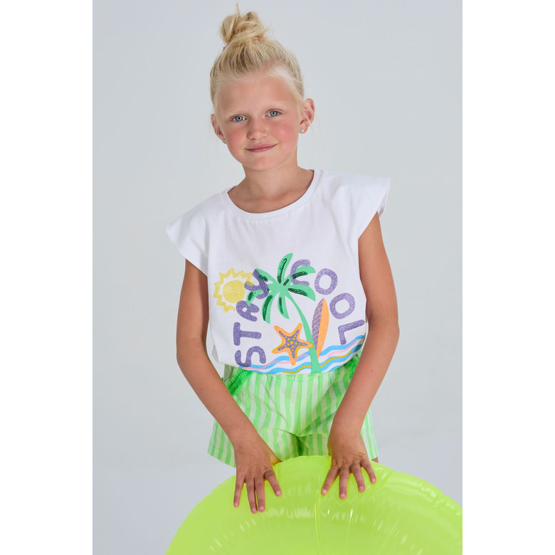 Blue Bay t-shirt blanc 2