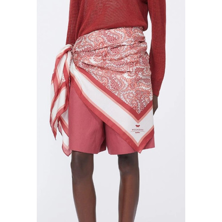 Weekend - Maxmara schal bordeaux