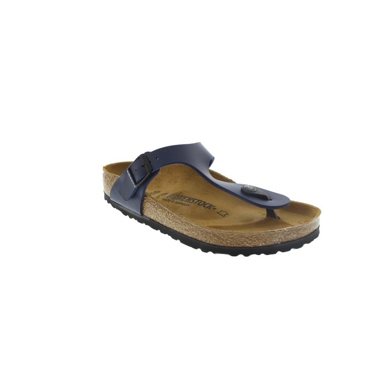 Birkenstock thong slippers blue 2