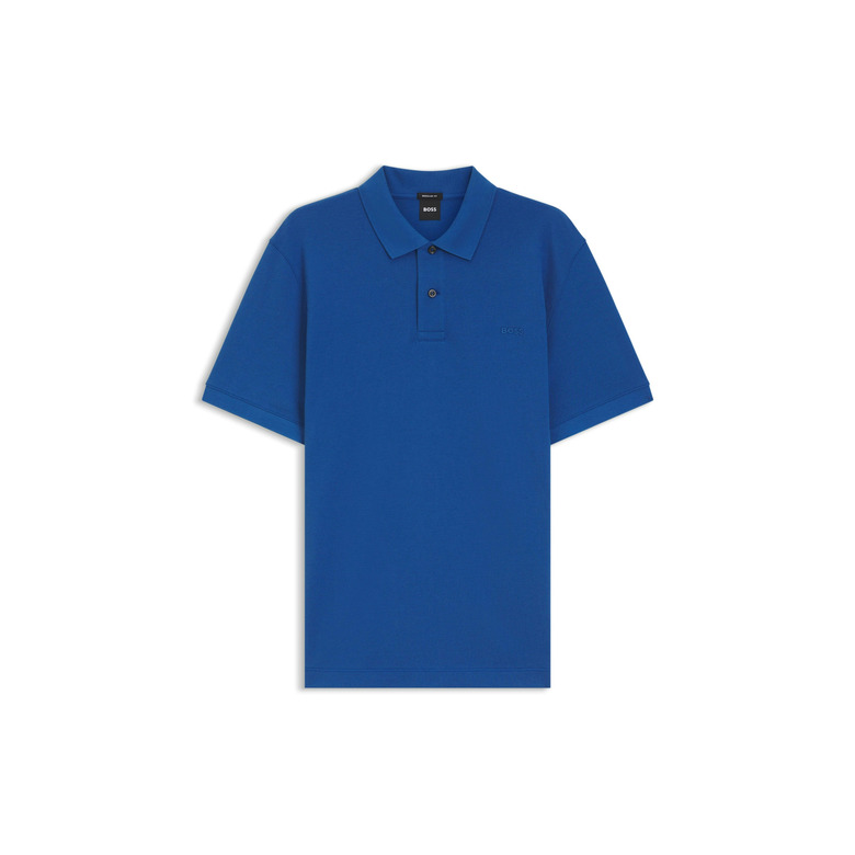 Boss polo blauw 1