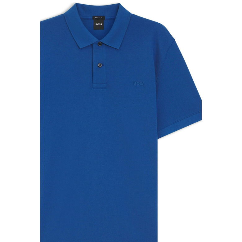 Boss polo blauw 2