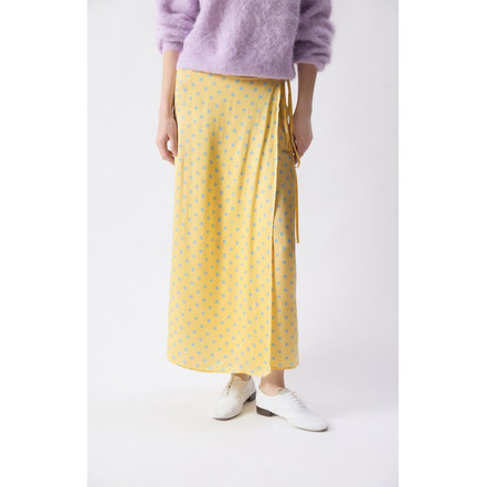 American Vintage rok geel