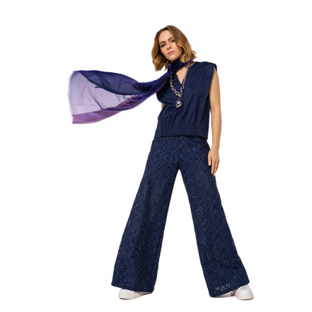 Caroline Biss pantalon bleu