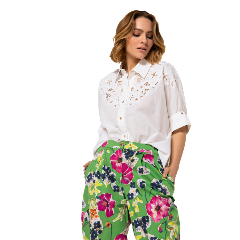 Caroline Biss blouse ecru 2