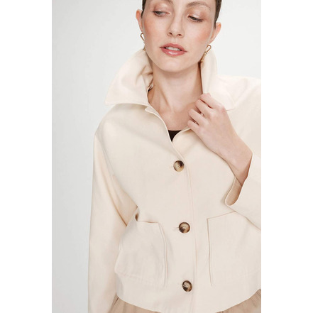 Grace & Mila vest ecru