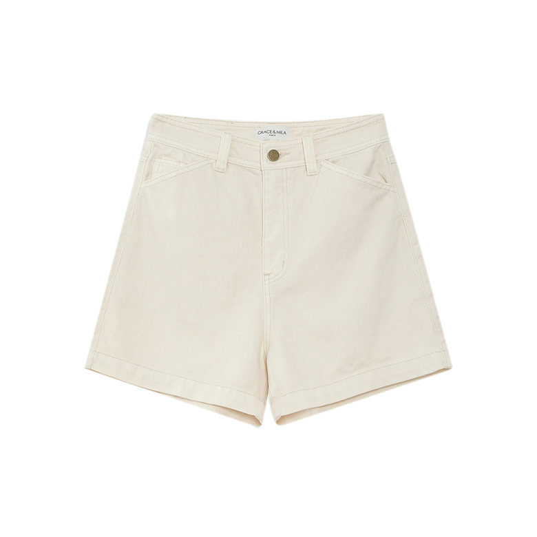 Grace & Mila short ecru 1