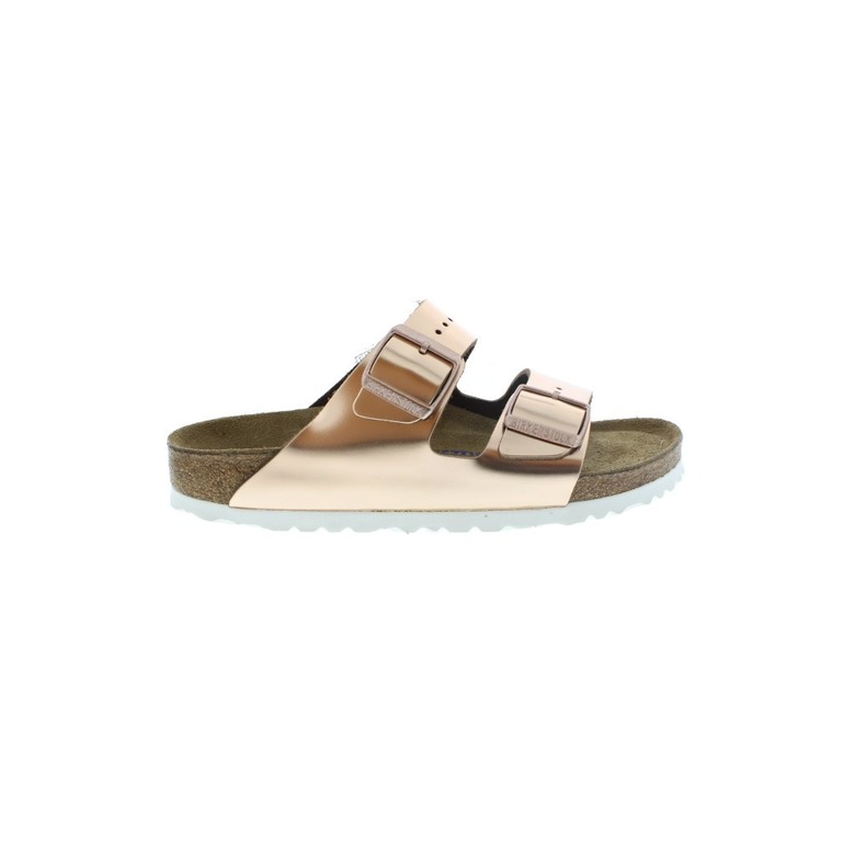 Birkenstock thong slippers bronze