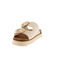 No Name thong slippers gold 3