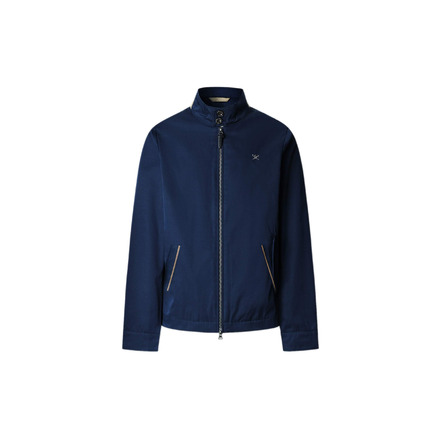 Hackett strickjacke blau