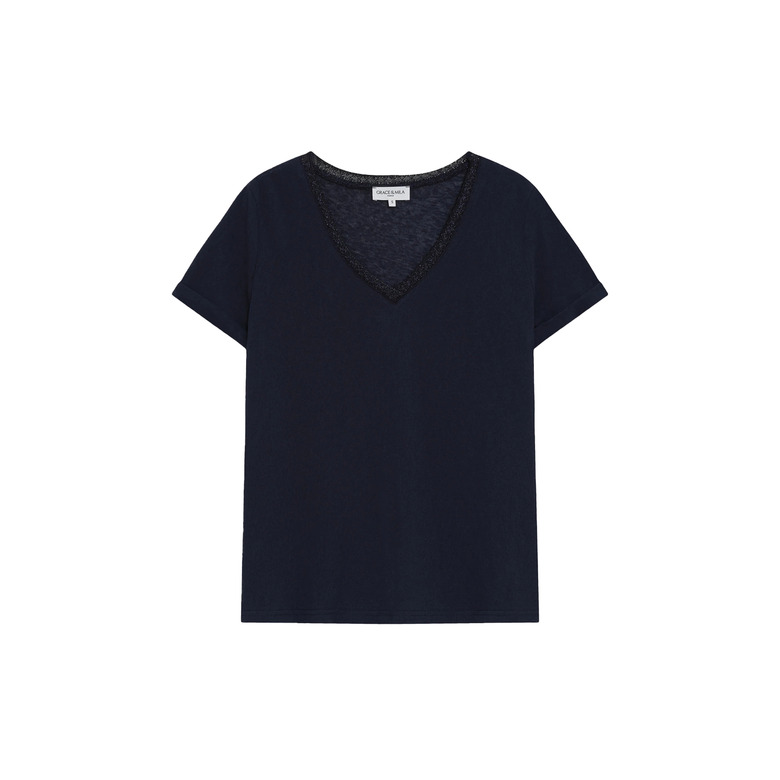 Grace & Mila t-shirt bleu 1
