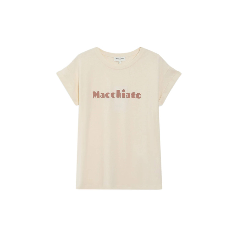 Grace & Mila t-shirt beige 1