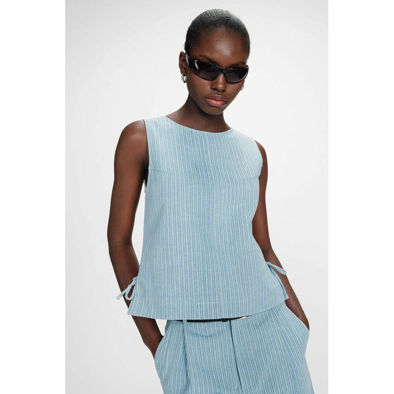 Grace & Mila blouse blue 2