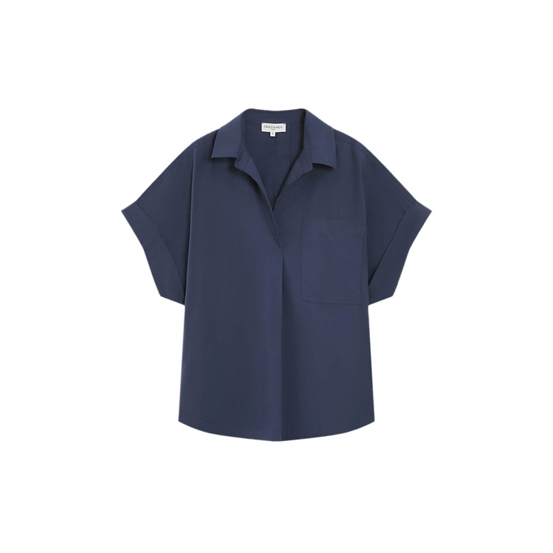 Grace & Mila bluse blau 1
