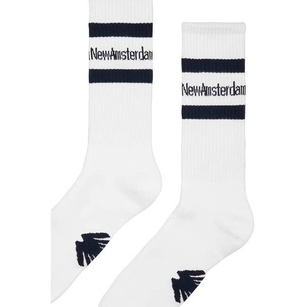 New Amsterdam Surfassociation socks white