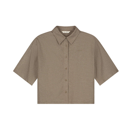 Olaf Hussein hemd beige