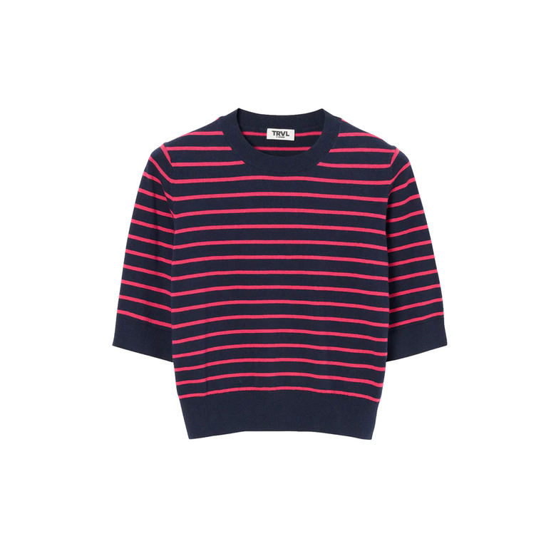 Trvl Drss pull bleu 1