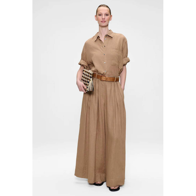 Zenggi blouse lightbrown 2