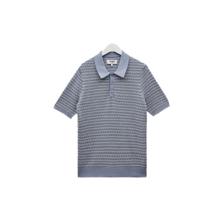 Wax London polo blau