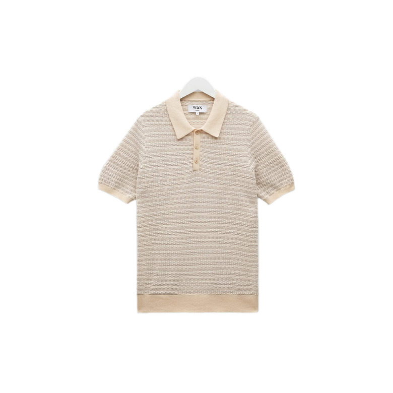 Wax London polo beige 1