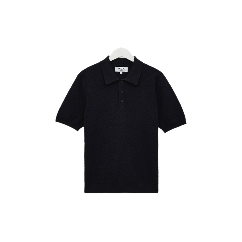 Wax London polo blau 1