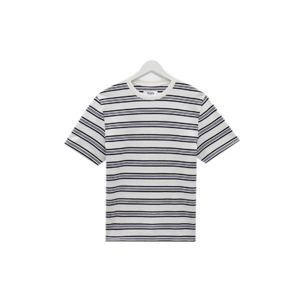 Wax London t-shirt bleu