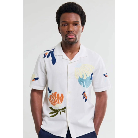 Wax London hemd ecru