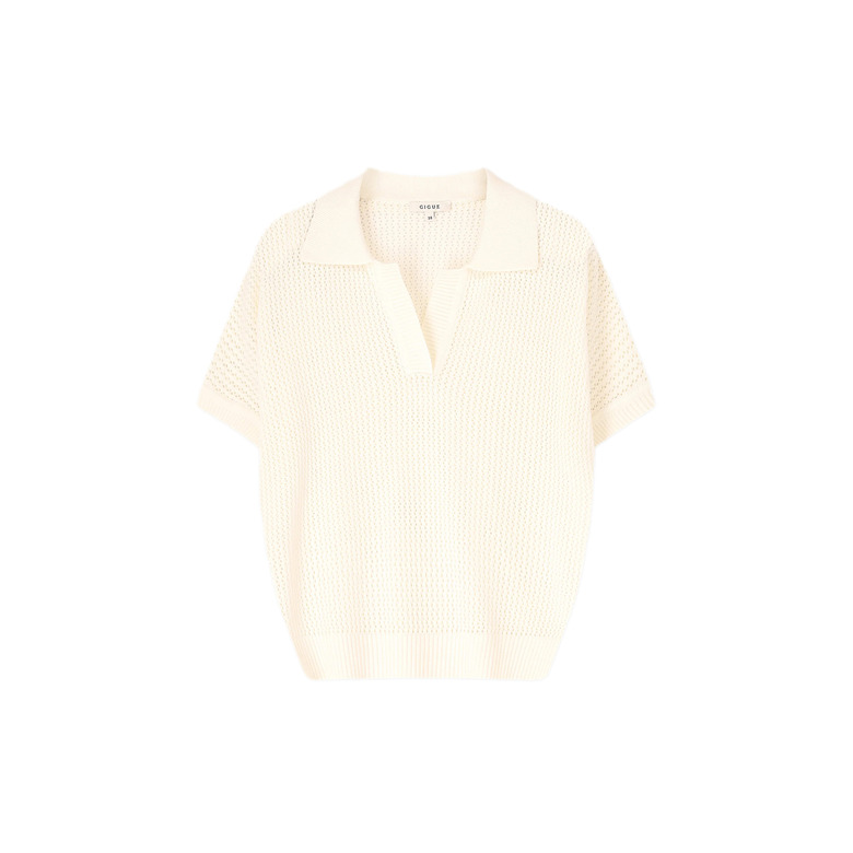 Gigue polo ecru 1