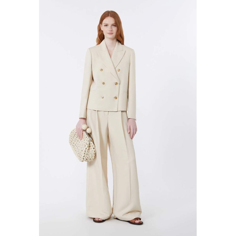 Weekend - Maxmara trousers lightbrown 2