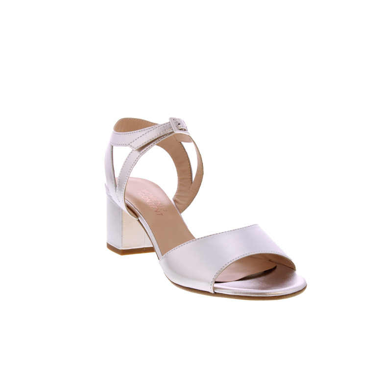 Moments By Content sandales argent 2